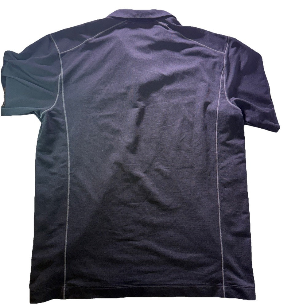 Nike Golf Polo Shirt Mens Large Black Dri-FIT Performance Athletic Casual Logo - Picture 5 of 7